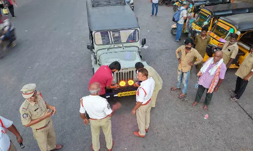 Drone Surveillance Deployed To Ease Traffic Congestion in Tirupati