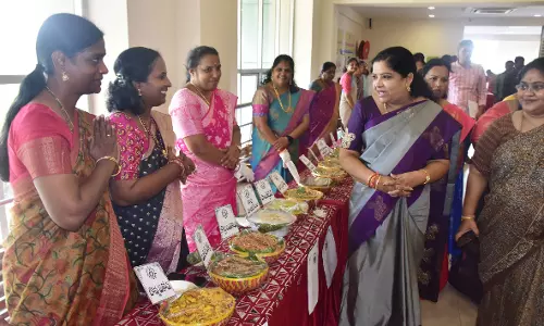 Minister Gummadi Sandhyarani Emphasises Equal Child-rearing And Nutrition at Poshan Pakhwada-2025