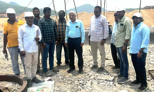 Scientists Visit Polavaram to Check Quality of Dam Construction