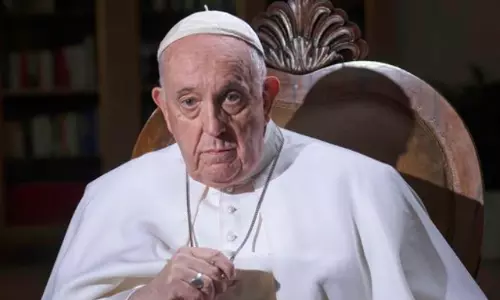 Hyderabad Churches Mourn Pope Francis; Requiem Held At St Mary’s Hyderabad Churches Mourn Pope Francis; Requiem Held At St Mary’s