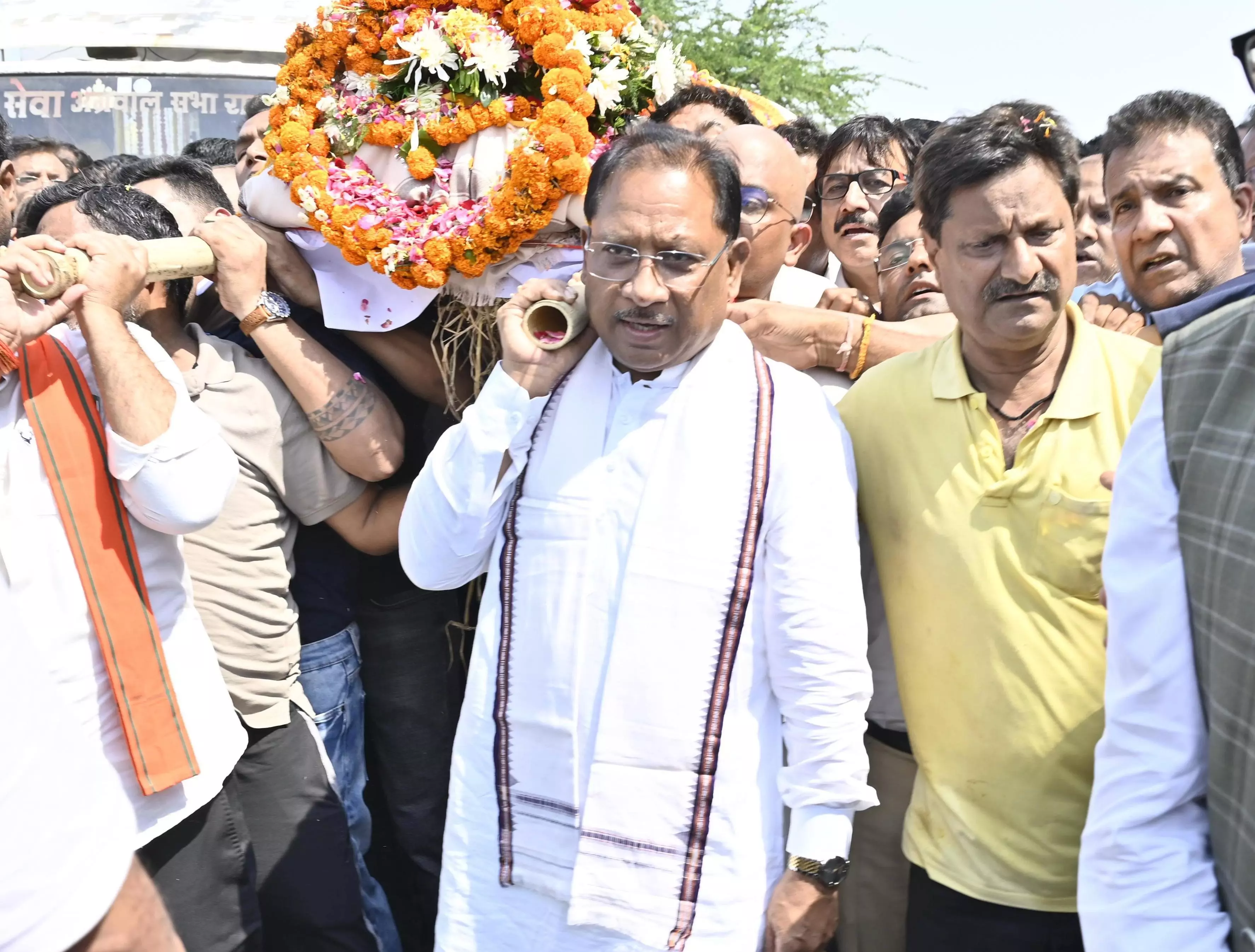 Chhattisgarh: Raipur Man Slain In Pahalgam Terrorist Attack Cremated Amid Anti-Pak Sentiments