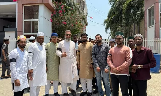 Owaisi: Black Bands for Juma Namaz Against Pahalgam Terror