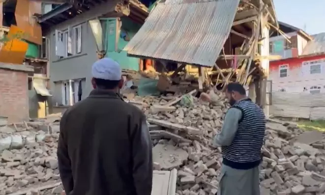 Houses of Two Pahalgam Suspects Demolished