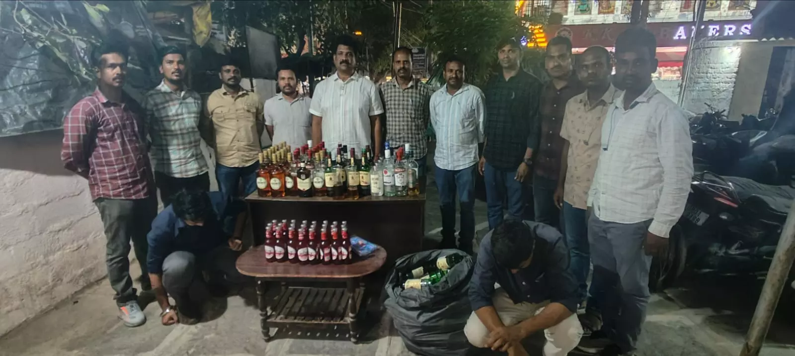 Bar Manager, Employee Held In Madhapur For Serving Adulterated Liquor To Customers