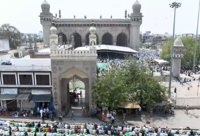 Hyderabad: Muslims Protest Pahalgam Terror Attack By Wearing Black Armbands