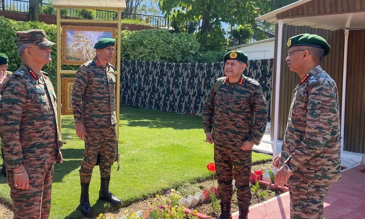 Army Chief Leads J&K Security Review