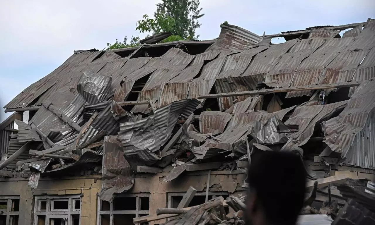 House of Three More LeT Militants Torn Down by Security Forces