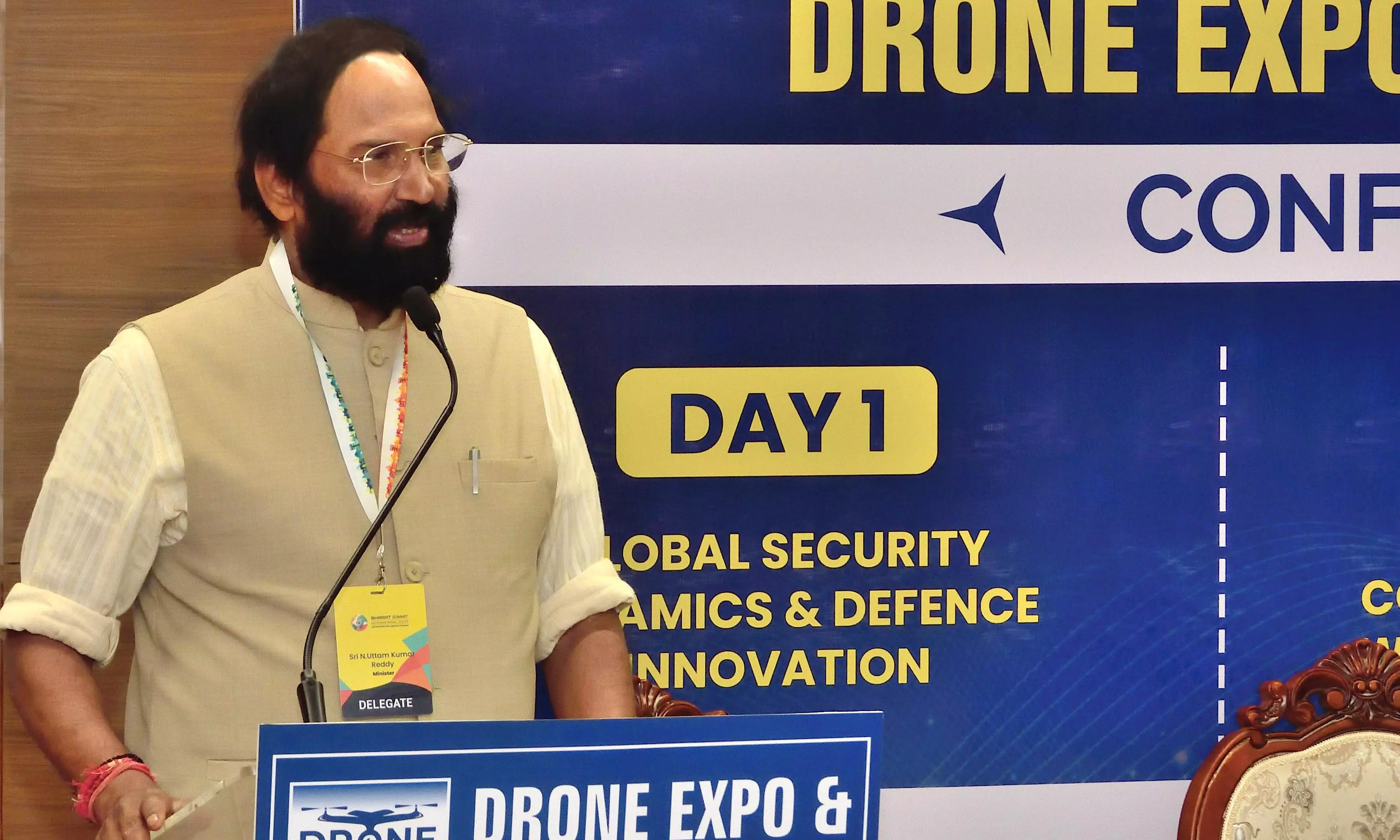 Telangana Leveraging Modern Technologies to Modernise Irrigation Ecosystem: Uttam Kumar Reddy