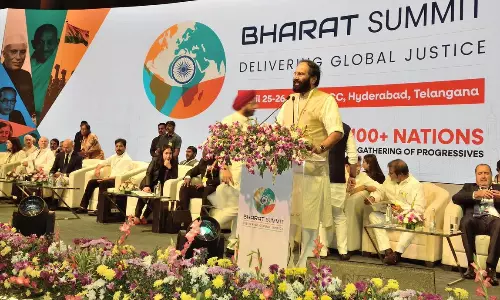 Uttam at Bharat Summit: Global Threat to Liberal Democracy