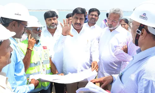 Kakinada Gateway Port to Be Completed by June 2026 Kakinada Gateway Port to Be Completed by June 2026