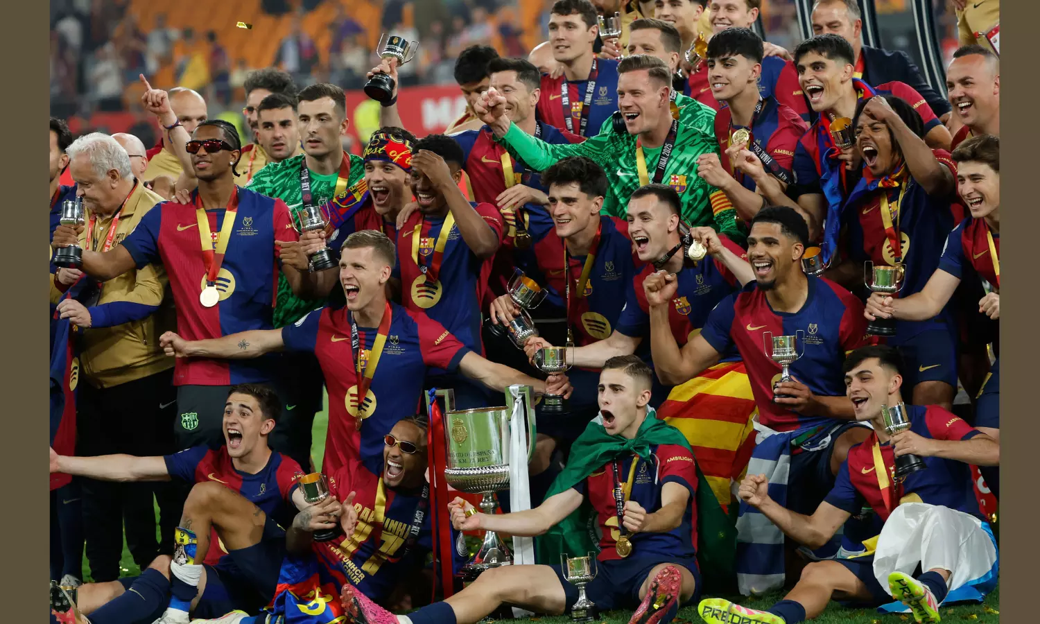 Barca Edge Real Madrid In Extra-time To Win Wild Copa del Rey Final