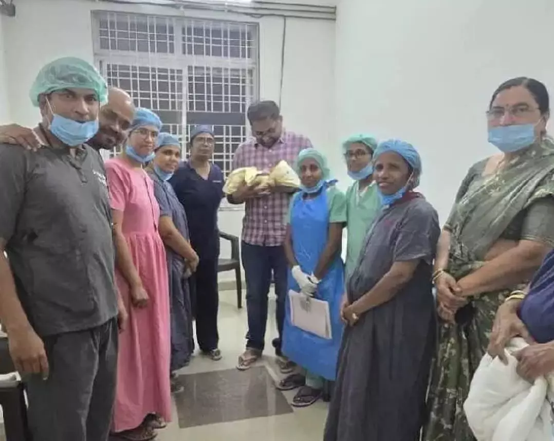 Peddapalli Collector’s Wife Delivers Healthy Baby Boy at Government Hospital