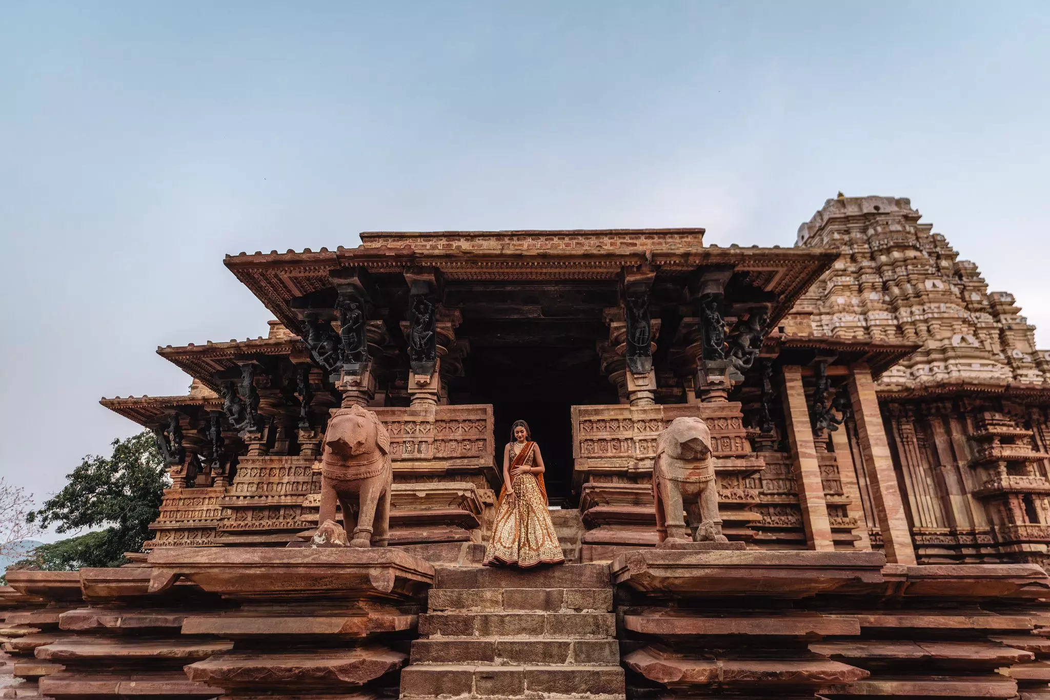 Miss India Nandini Gupta Visits Ramappa Temple Miss India Nandini Gupta Visits Ramappa Temple