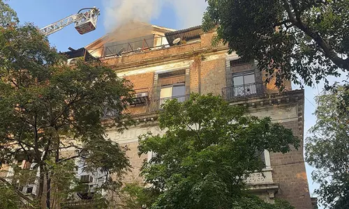 Major Fire Breaks Out At ED Office Building In Mumbai