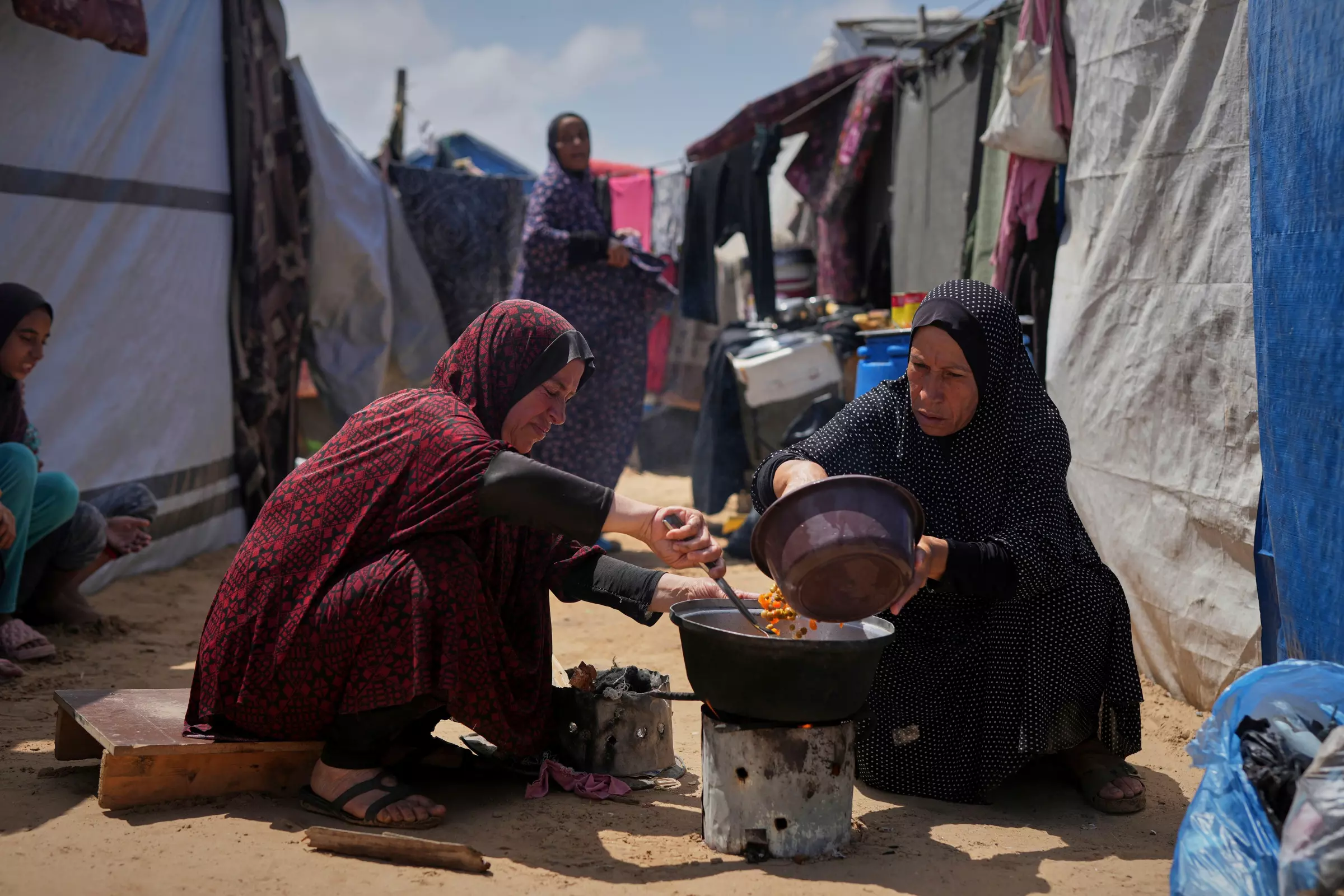 Hunger Breaks Everything: Desperate Gazans Scramble For Food