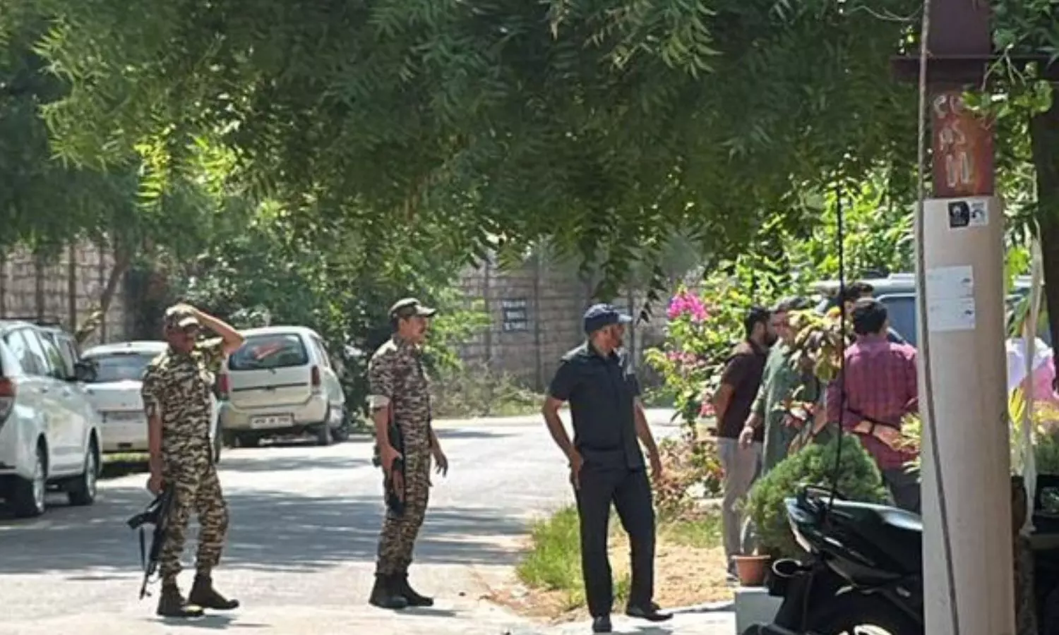 ED Raids At Houses Of Bhoodaan Land Case Accused