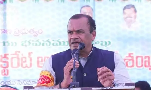 Komatireddy Slams KCR for Branding Congress as Villain of Telangana