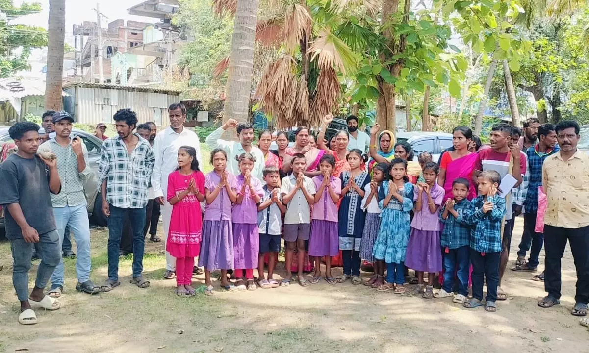 Anakapalle Tribals Seek Basic Amenities