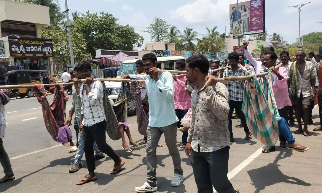 Anakapalle Tribals Seek Basic Amenities