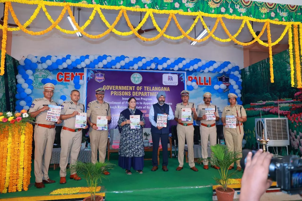 108 Inmates From 5 Telangana Prisons Enrolled For Class X