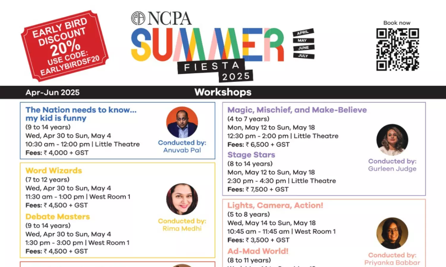 NCPA Summer Fiesta 2025: Where Young Imaginations Take Centre Stage