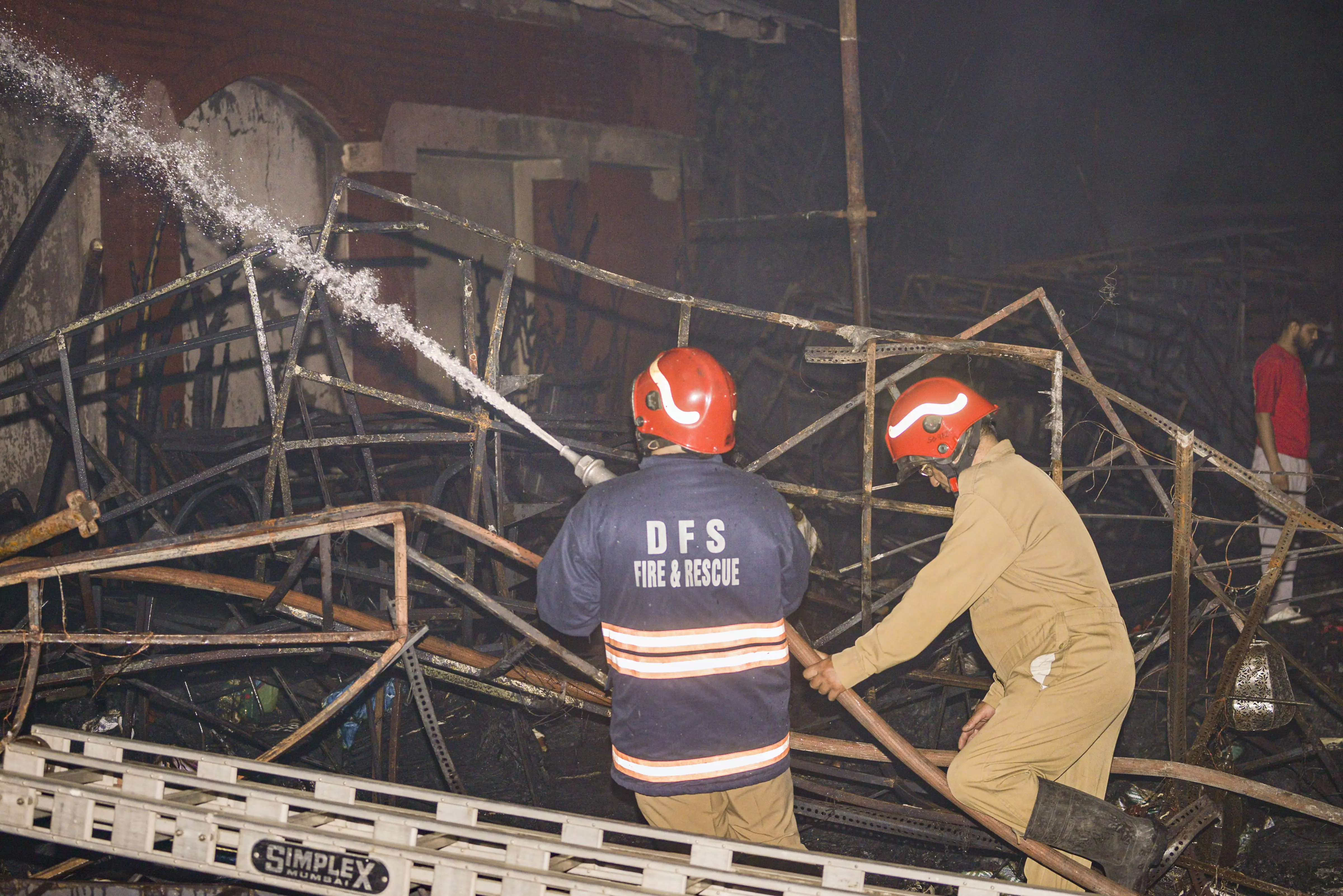 Fire Breaks Out At Delhis Dilli Haat Market; 30 Shops Gutted, No Causality