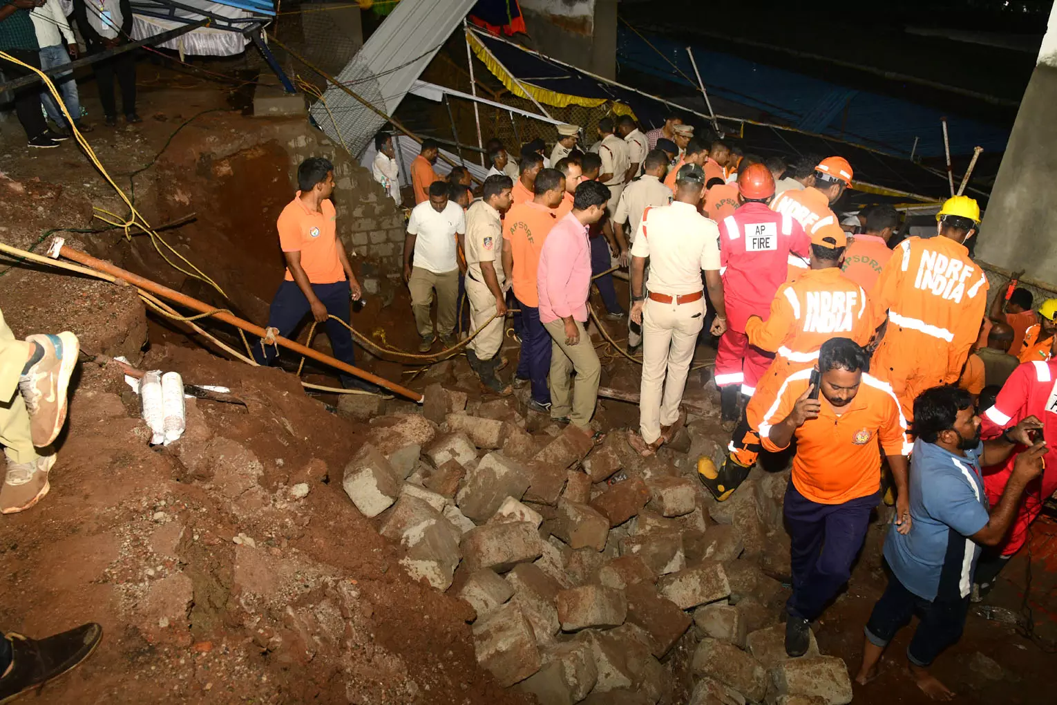 Dreams shattered as newlyweds among seven killed in Simhachalam wall collapse
