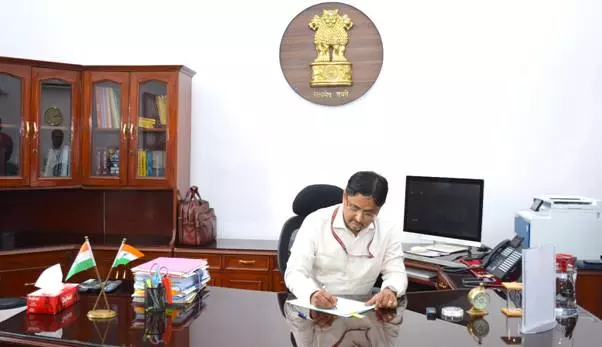 Arvind Shrivastava Takes Charge As Revenue Secretary Arvind Shrivastava Takes Charge As Revenue Secretary