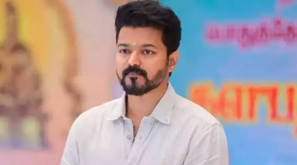 Vijay Makes a Farce of His Maiden Airport Press Meet