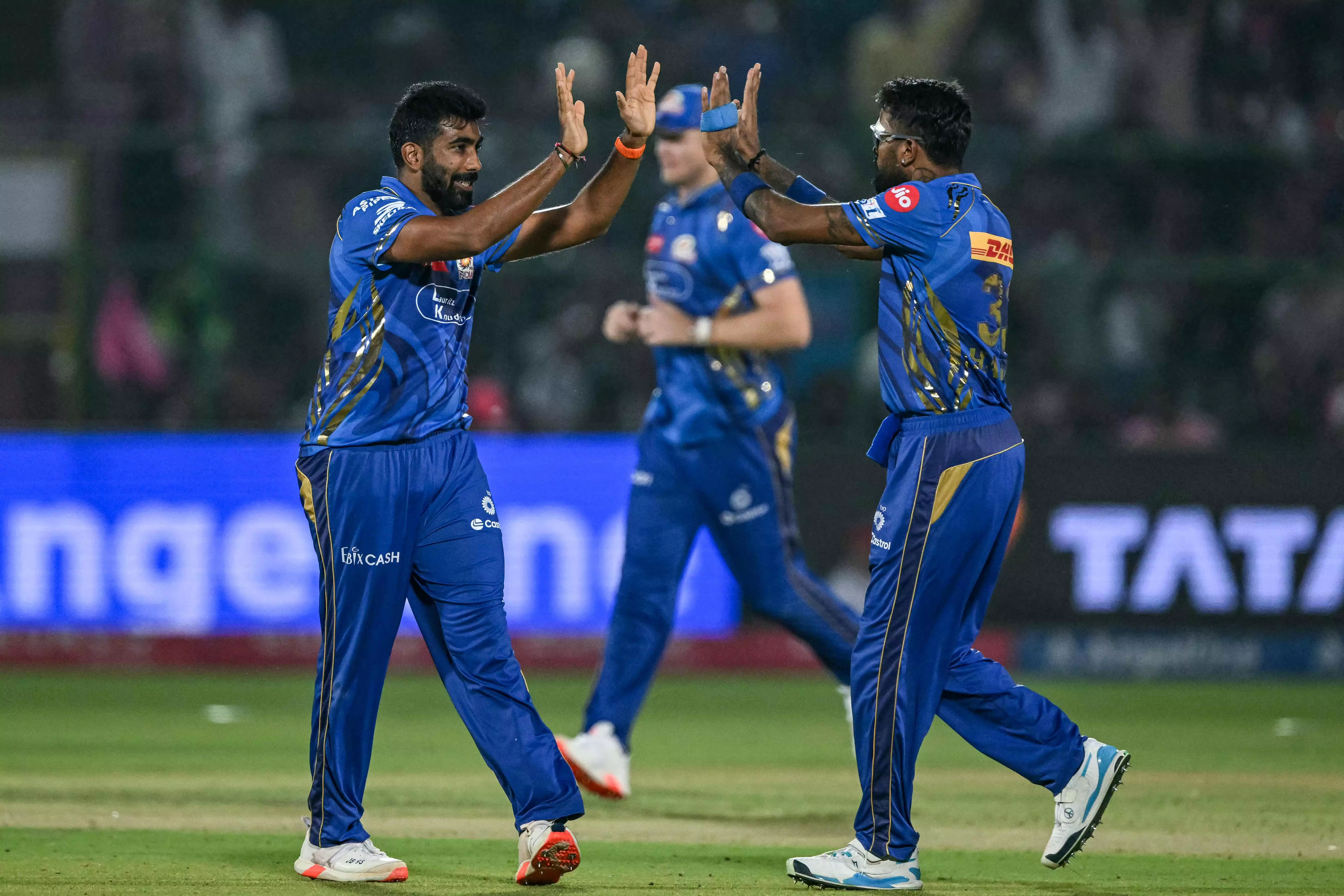 MI Win By 100 Runs To End RRs Playoffs Hopes