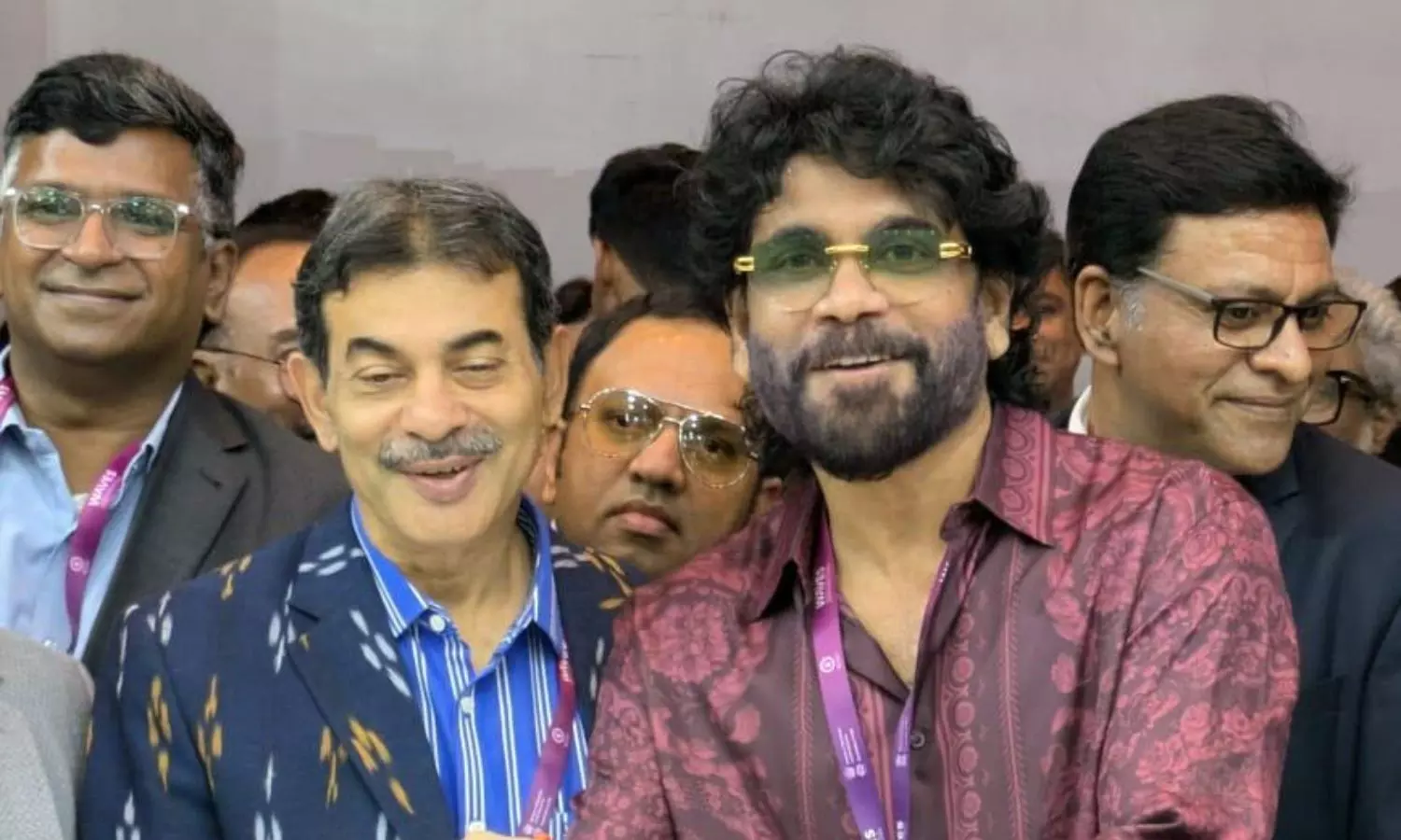 Nagarjuna Inaugurates Telangana Pavilion at the Bharat Pavilion, WAVES Summit 2025