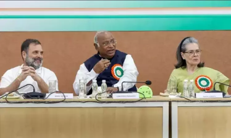 CWC Showers Praise on Revanth for Caste Census CWC Showers Praise on Revanth for Caste Census