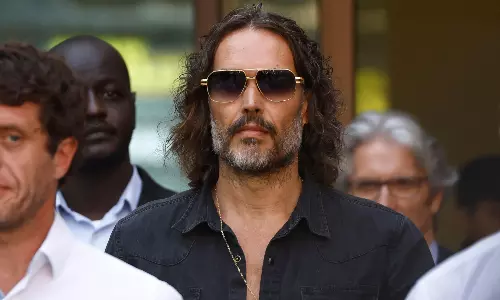 UK Comedian Russell Brand Appears In Court On Rape Charges