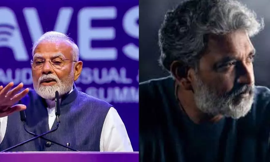 PM Modi Praises Rajamouli; Video Goes Viral