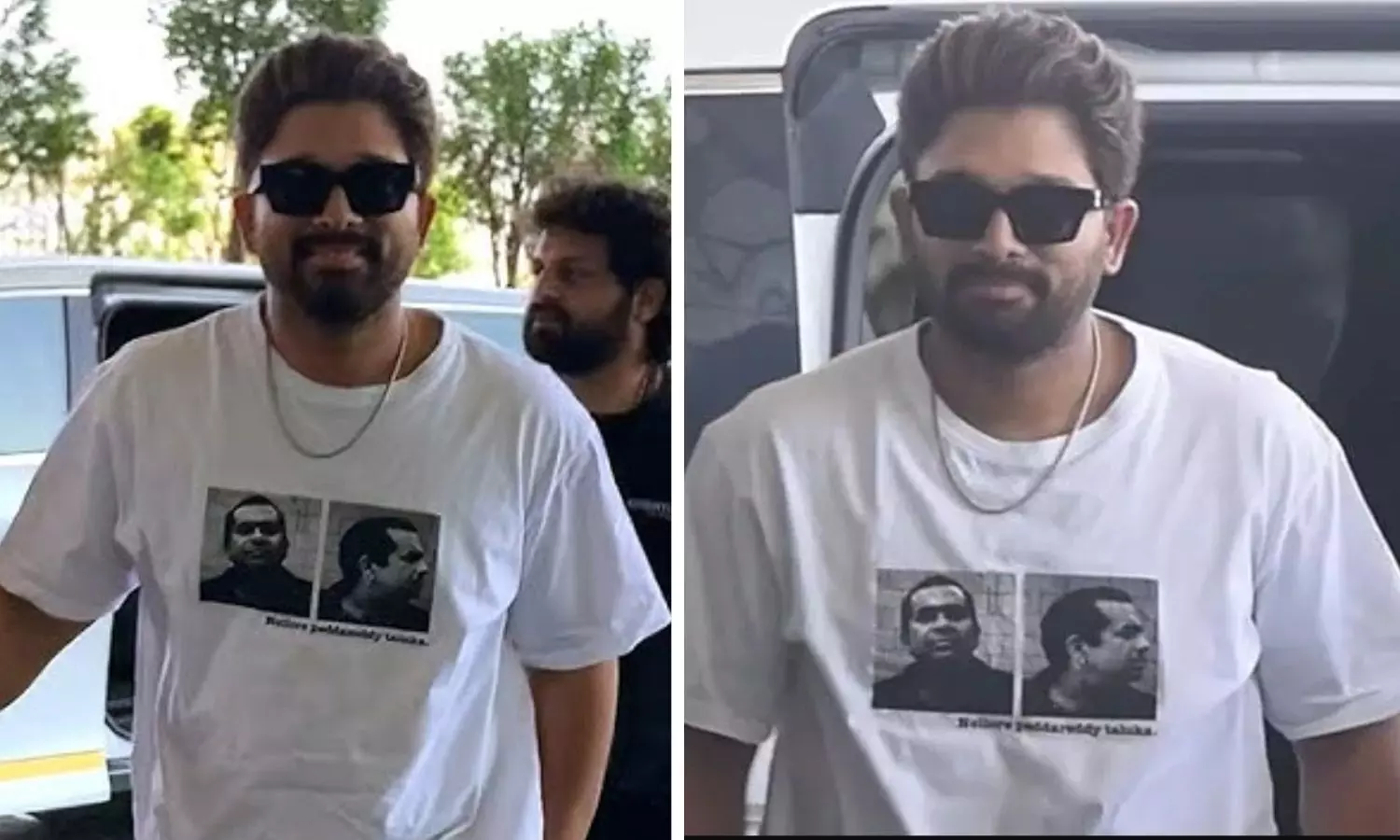 Allu Arjun Teases Brahmanandam with Quirky T-Shirt