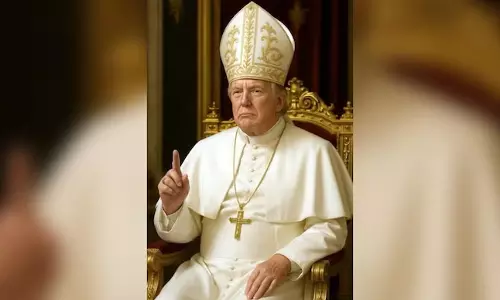 Trump Posts AI-Generated Photo Of Himself In Papal Attire