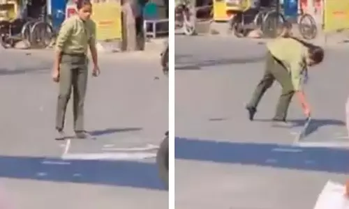 UP Student Expelled for Removing Pakistani Flag from Road, Sparks Protests UP Student Expelled for Removing Pakistani Flag from Road, Sparks Protests