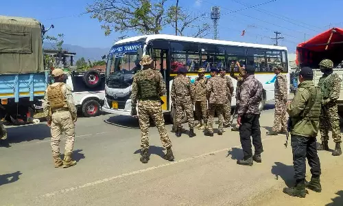 Security Tight In Manipur As Bandh Observes Two Years Of Ethnic Violence