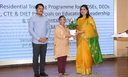 Hyderabad: 3 Day Training for District EDU Officers Hyderabad: 3 Day Training for District EDU Officers