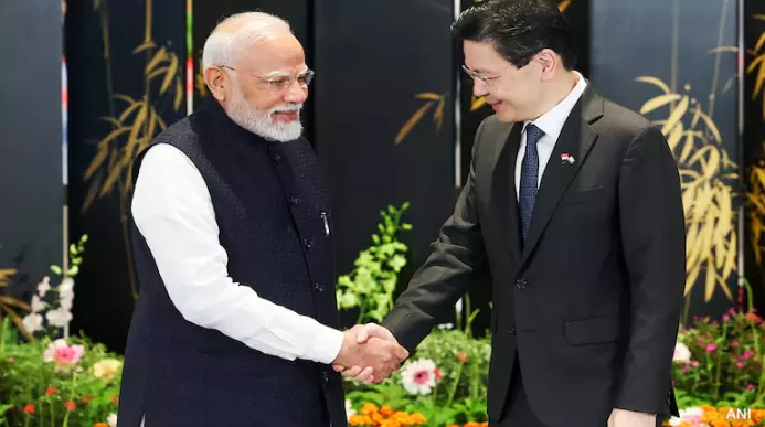 Modi Congratulates Singapores Lawrence Wong On Election Win