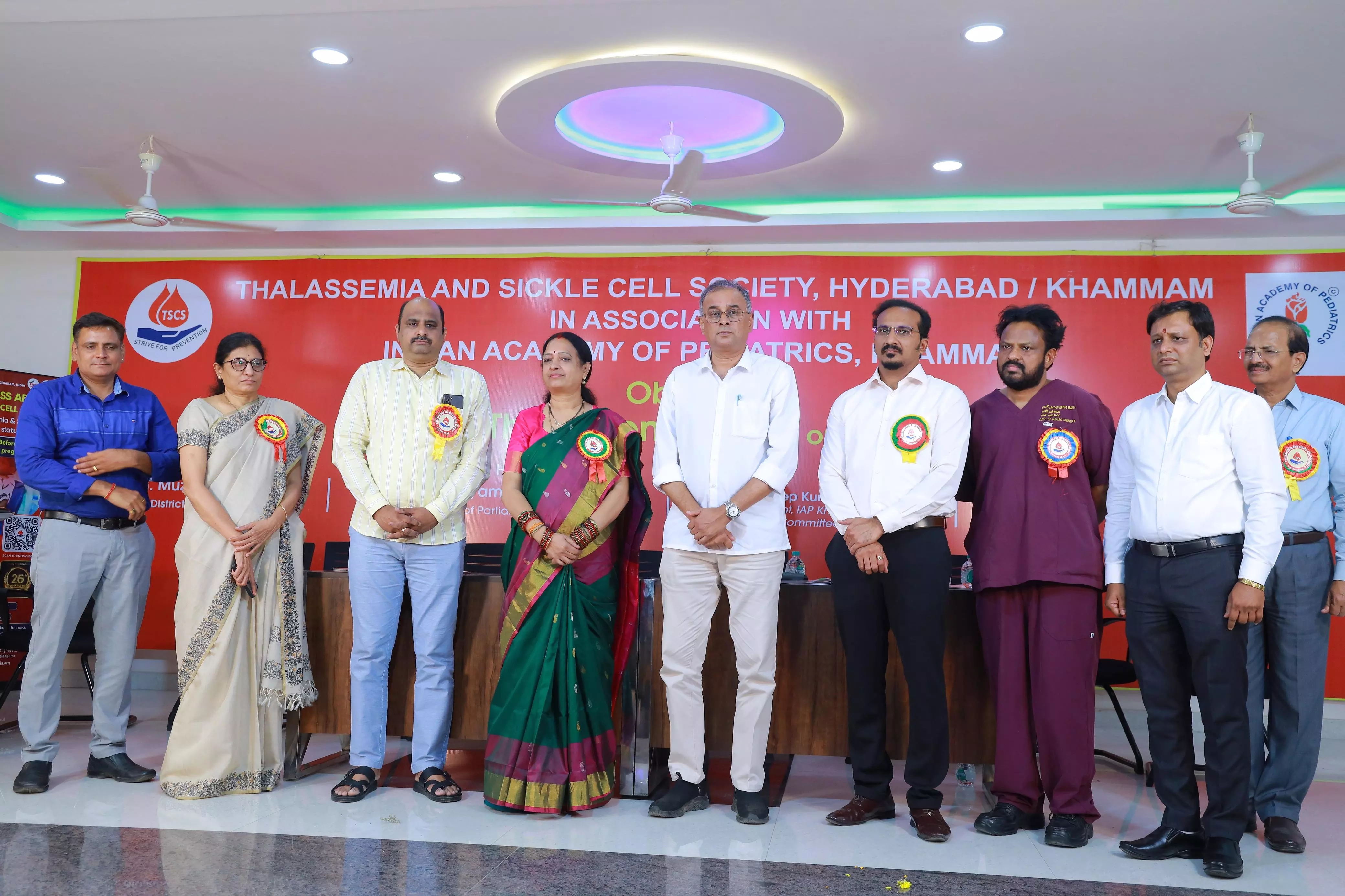 TSCS Organizes Special Thalassemia Awareness Event at Khammam