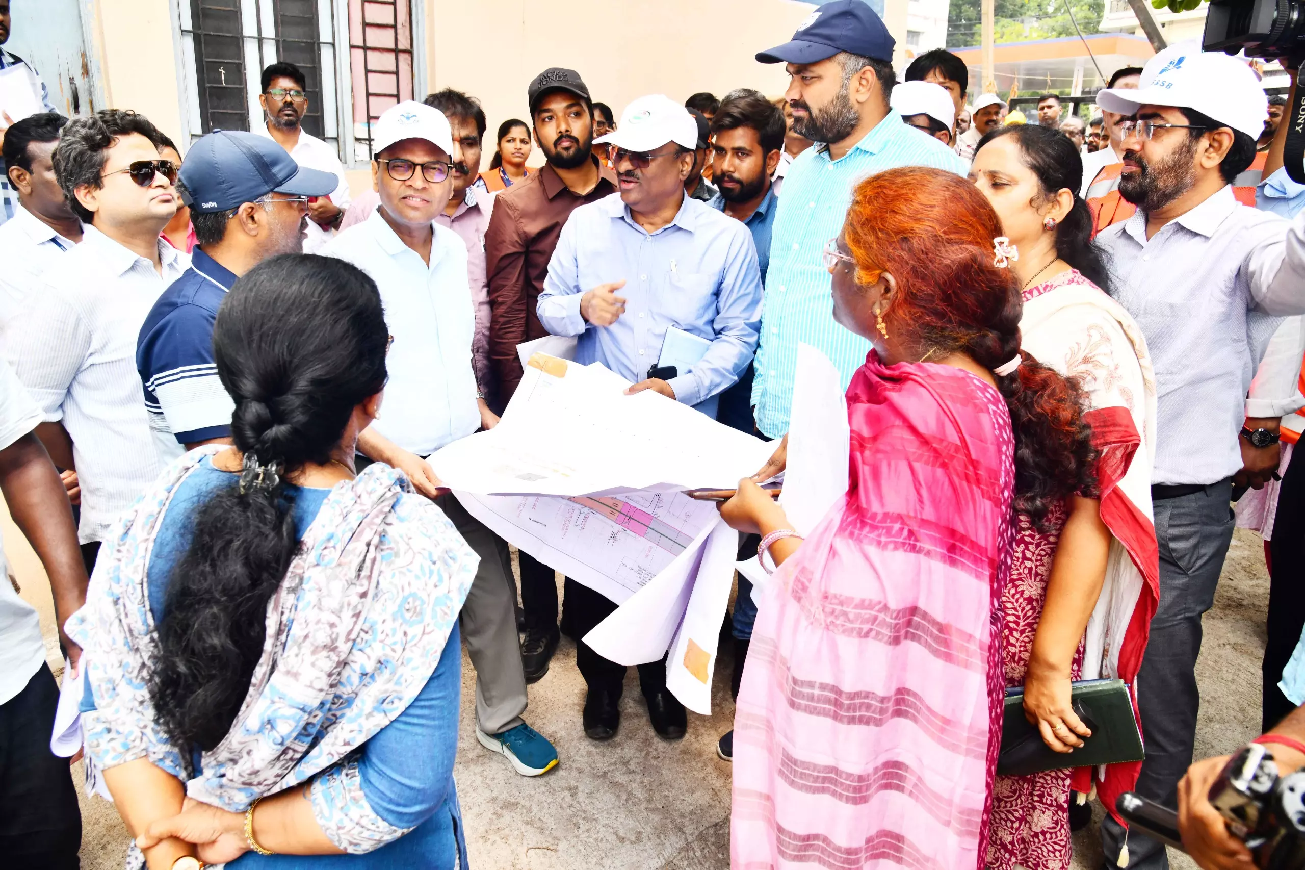 Telangana CS Inspects Progress Of Major Infra Works In Hyderabad