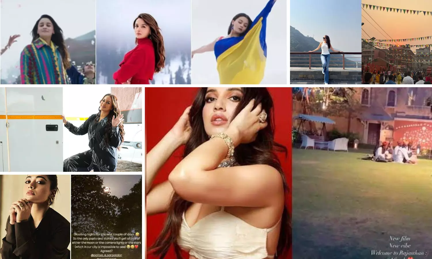 Alia, Sonakshi to Rashmika: Actors who loved shooting on Indian landscapes