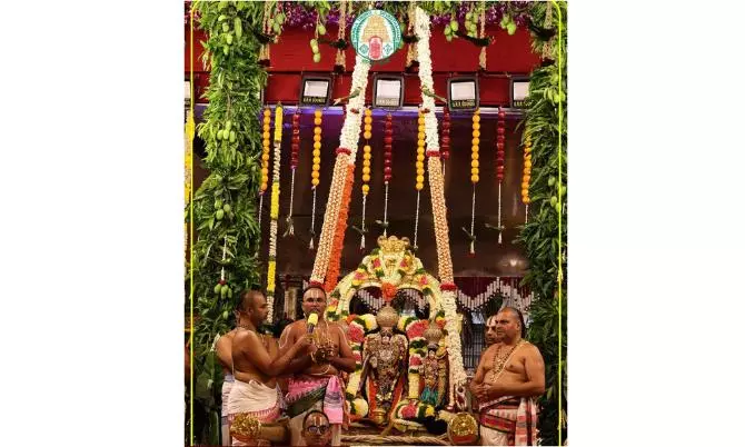 Celestial Wedding of Lord Balaji Begins in Tirumala Celestial Wedding of Lord Balaji Begins in Tirumala