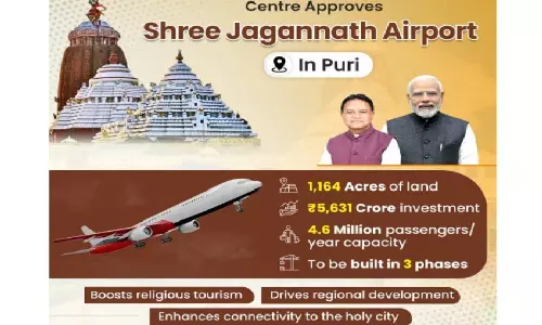 Centre Grants In-principle Approval To Shree Jagannath Airport In Puri