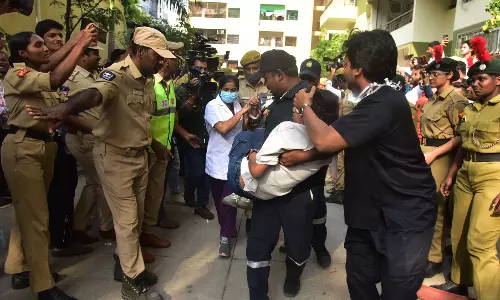 Veterans Hail Drills in Hyderabad