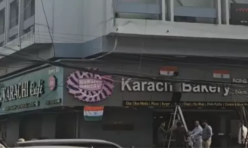 Karachi Bakery Outlets Display Tricolour