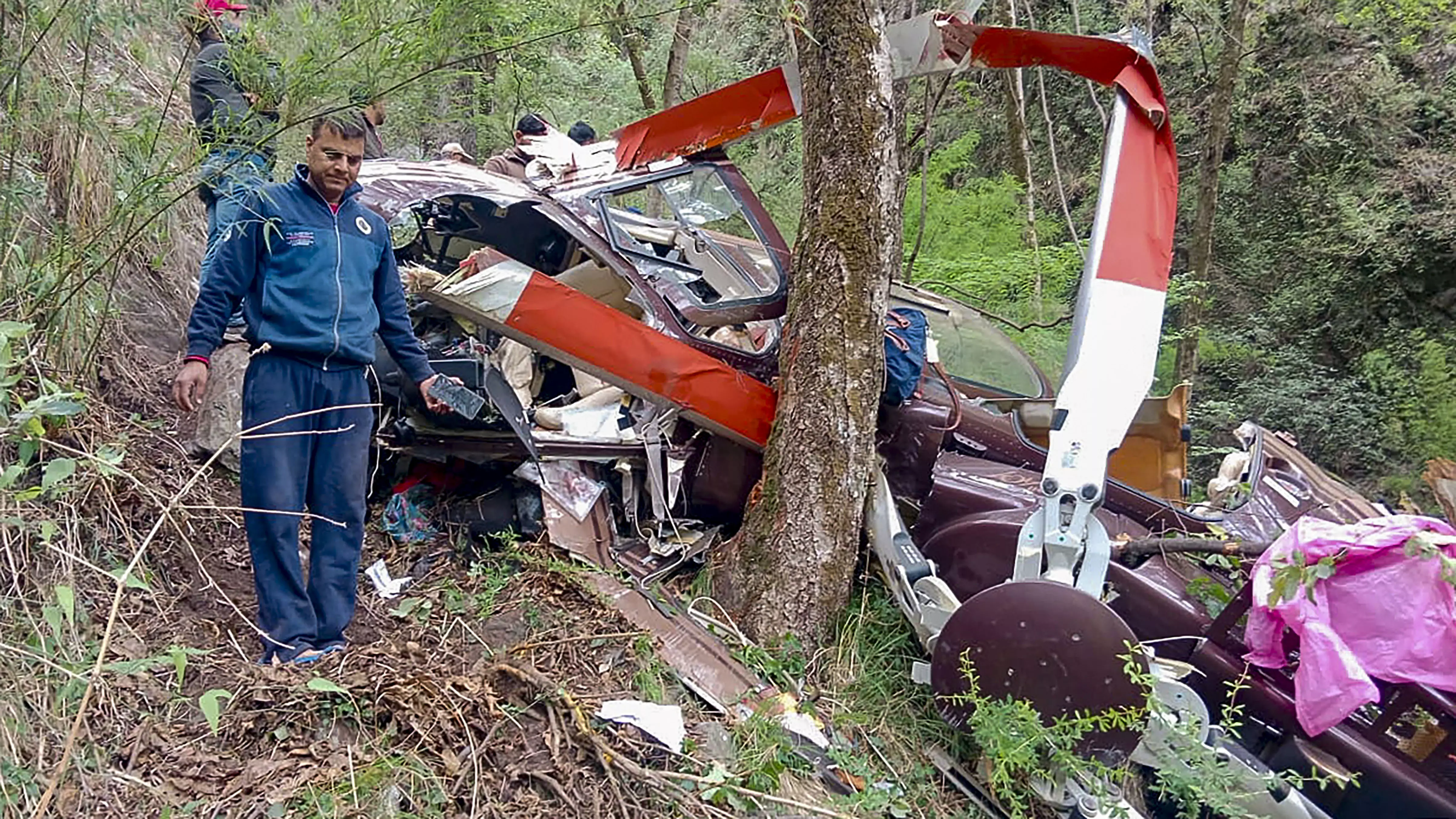Helicopter with seven on board crashes in Uttarkashi’s Gangnani