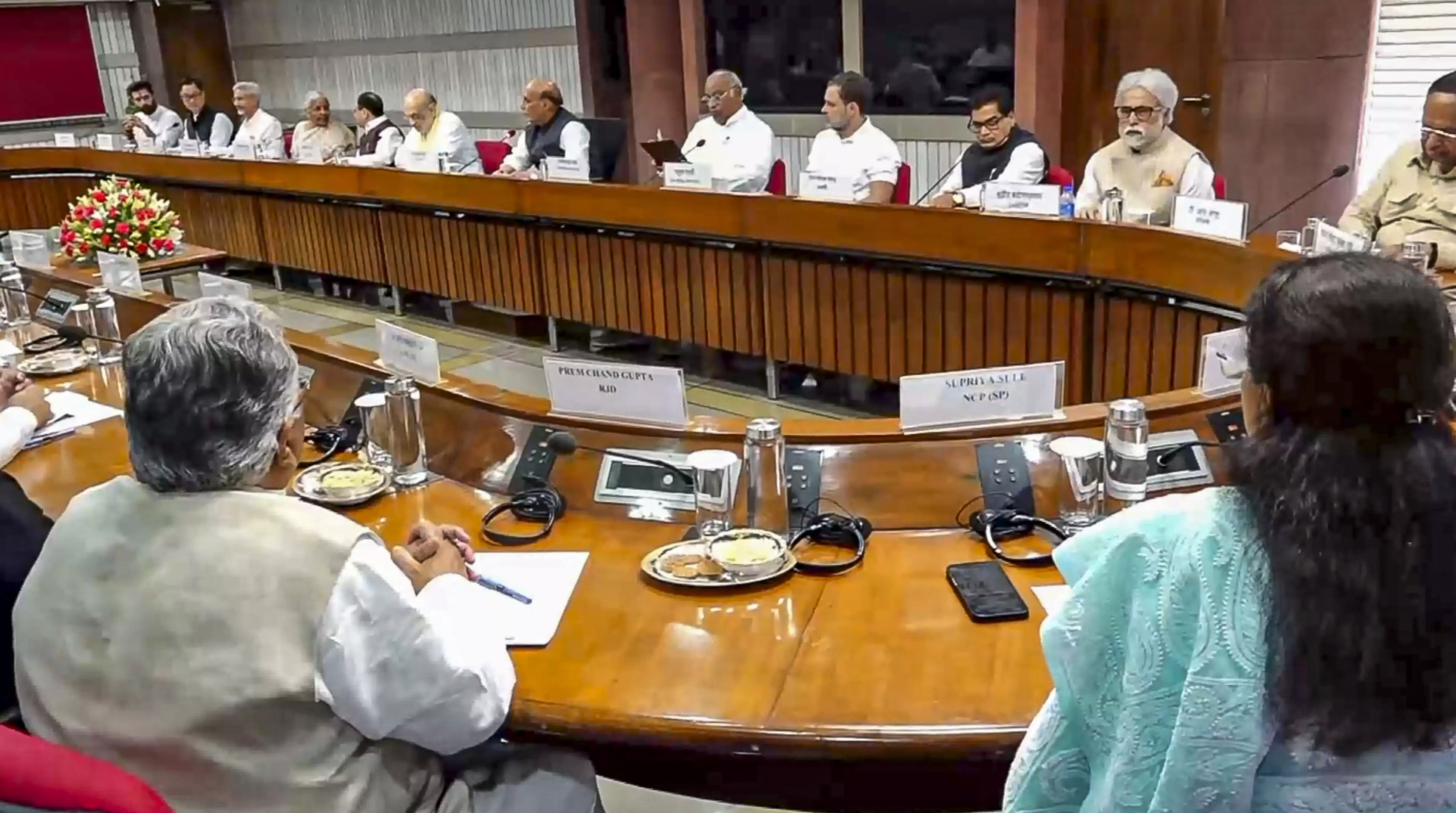 Govt Briefs All-Party Meeting on Operation Sindoor