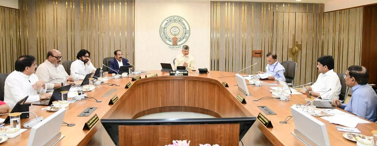 AP Cabinet Approves Amaravati as Capital in Reorganisation Act AP Cabinet Approves Amaravati as Capital in Reorganisation Act